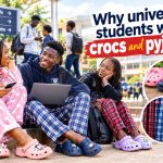 Why university students wear crocs and pyjamas