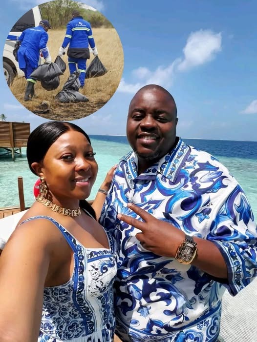 Wicknell Chivayo and his wife Lucy Muteke ,