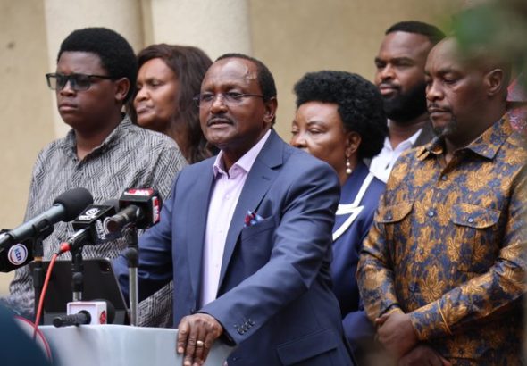 Wiper Democratic Movement leader Kalonzo Musyoka