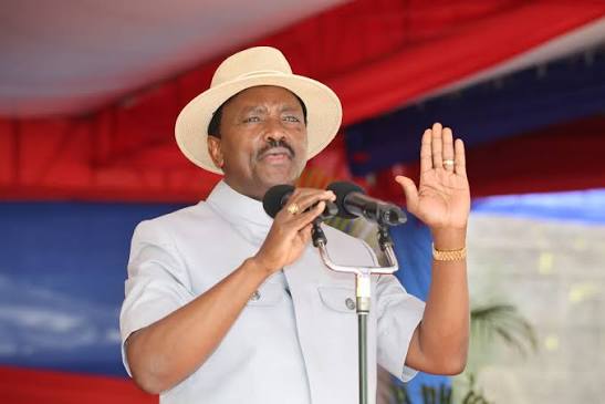 Wiper Democratic Movement leader Stephen Kalonzo Musyoka