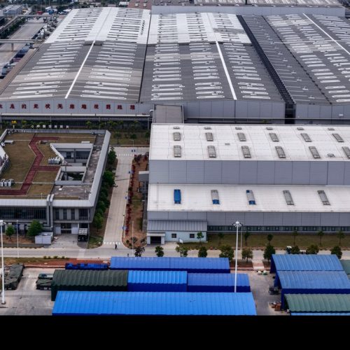 An aerial view of BYD's largest battery production base, Nanning Fudi Battery Co., Ltd., in Nanning, Guangxi Zhuang Autonomous Region, China. Photo | Courtesy