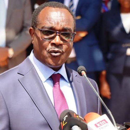 Education Cabinet Secretary Julius Ogamba