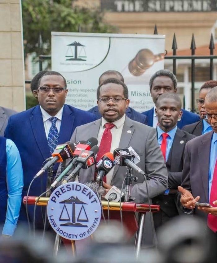 LSK President Charles Kanjama